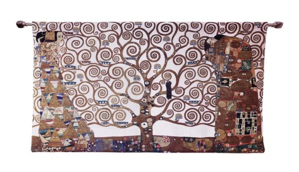 Wandkleed - Gustav Klimt - Tree of Life - Whole - 138x82 cm