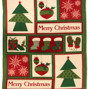 Fleece plaid - 130 x 160 cm - Merry Christmas